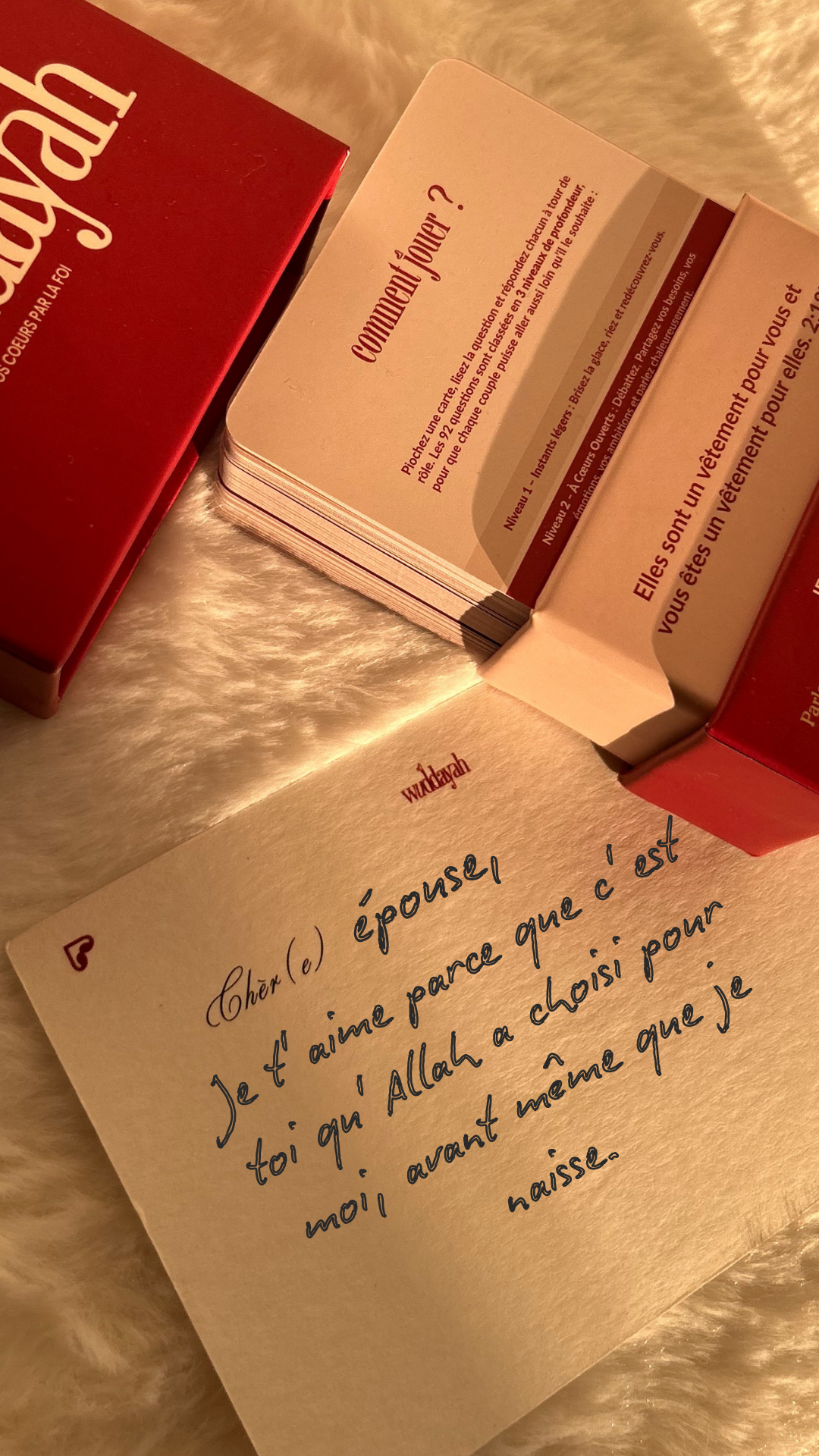 Carte de conversation Wuddayah